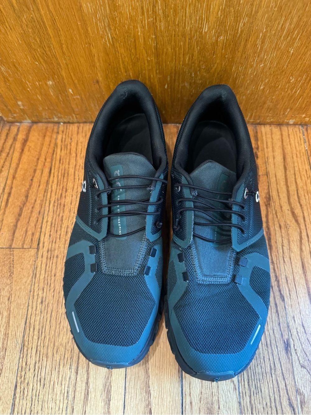 On Cloud Men’s Running Shoes Hunter Green & Black Size 10 - Picture 3 of 6